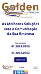 Mobile Screenshot of goldentelecom.com.br